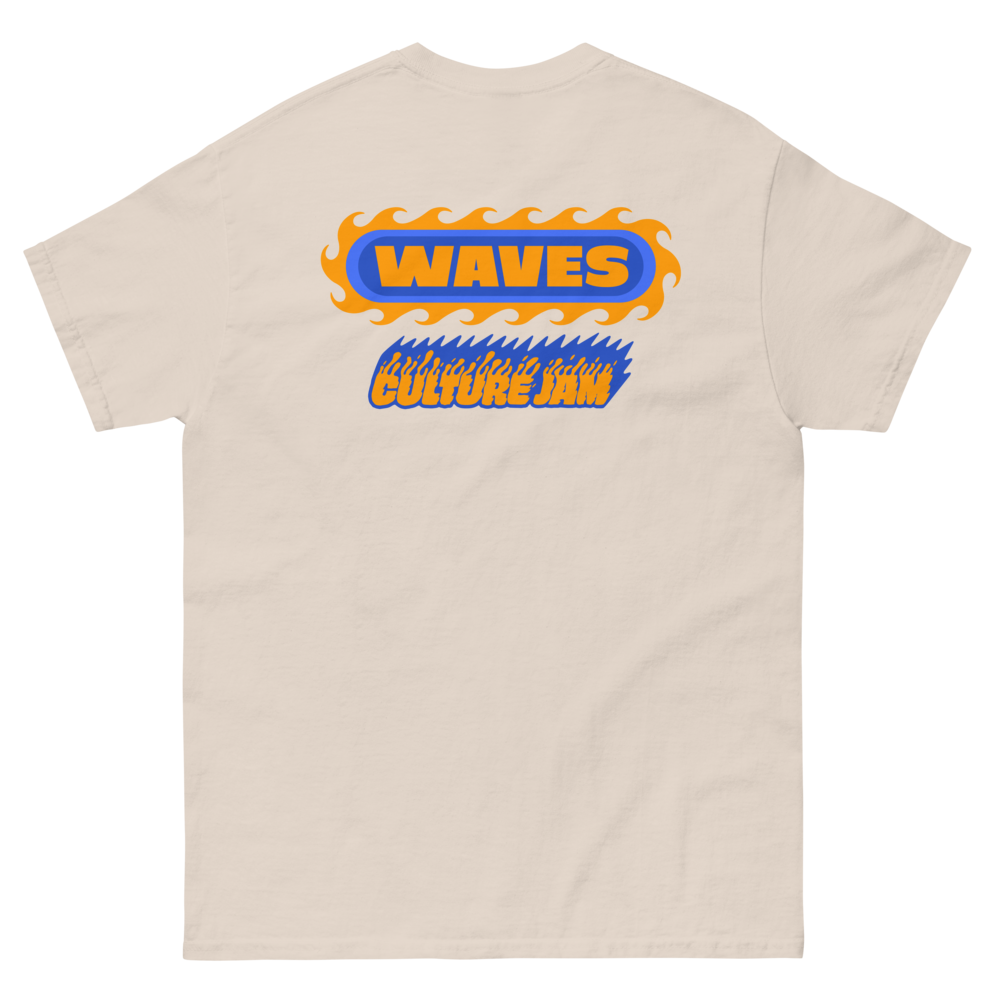 Waves T-Shirt Natural